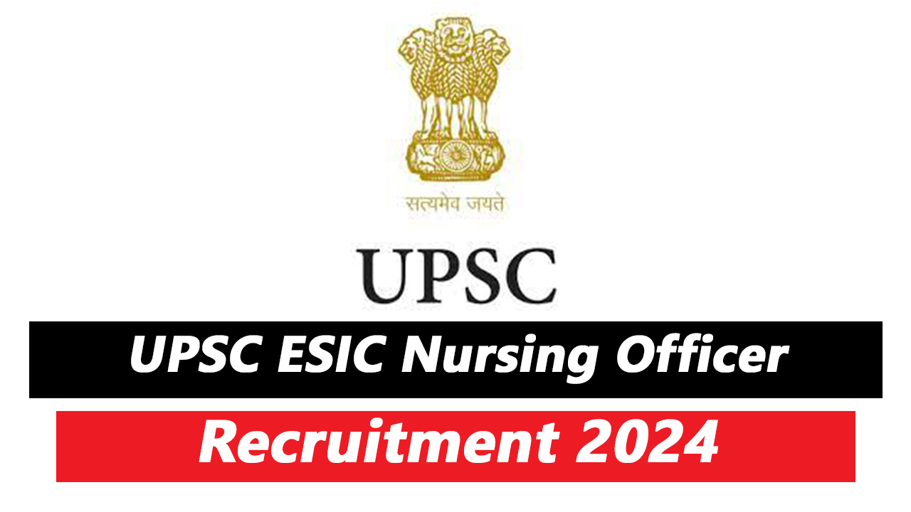 UPSC ESIC